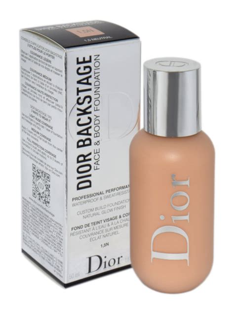 dior backstage 1.5 neutral|Dior Backstage face and body.